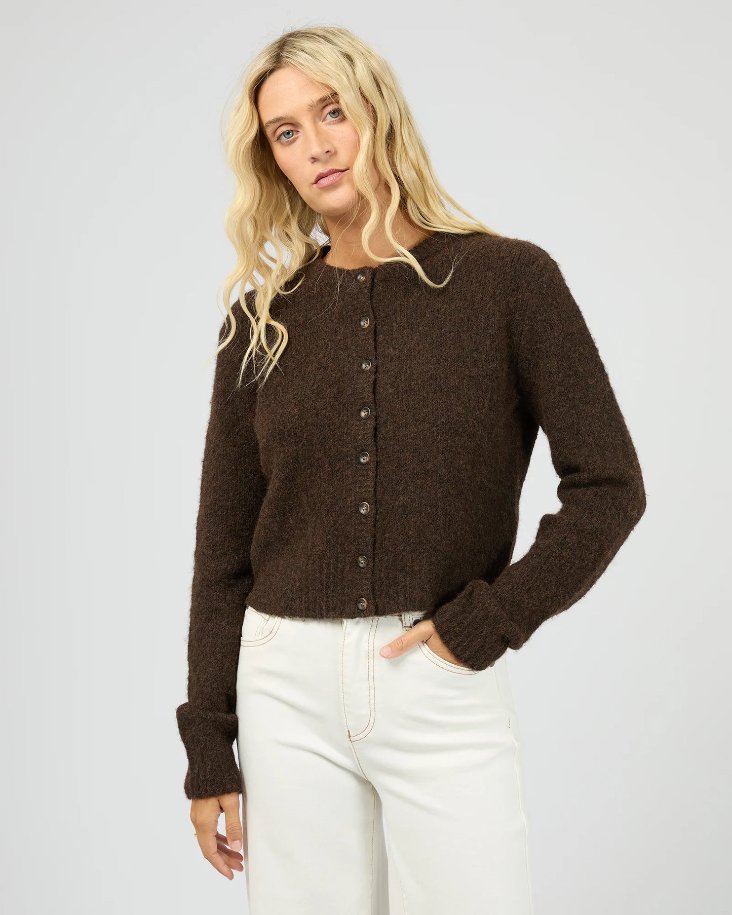 All About Eve Bayside Cardigan | Brown