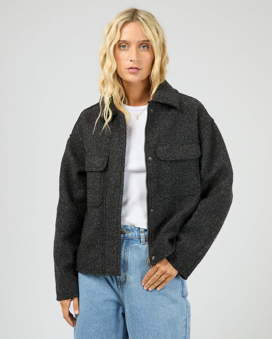 All About Eve Lane Jacket | Washed Black
