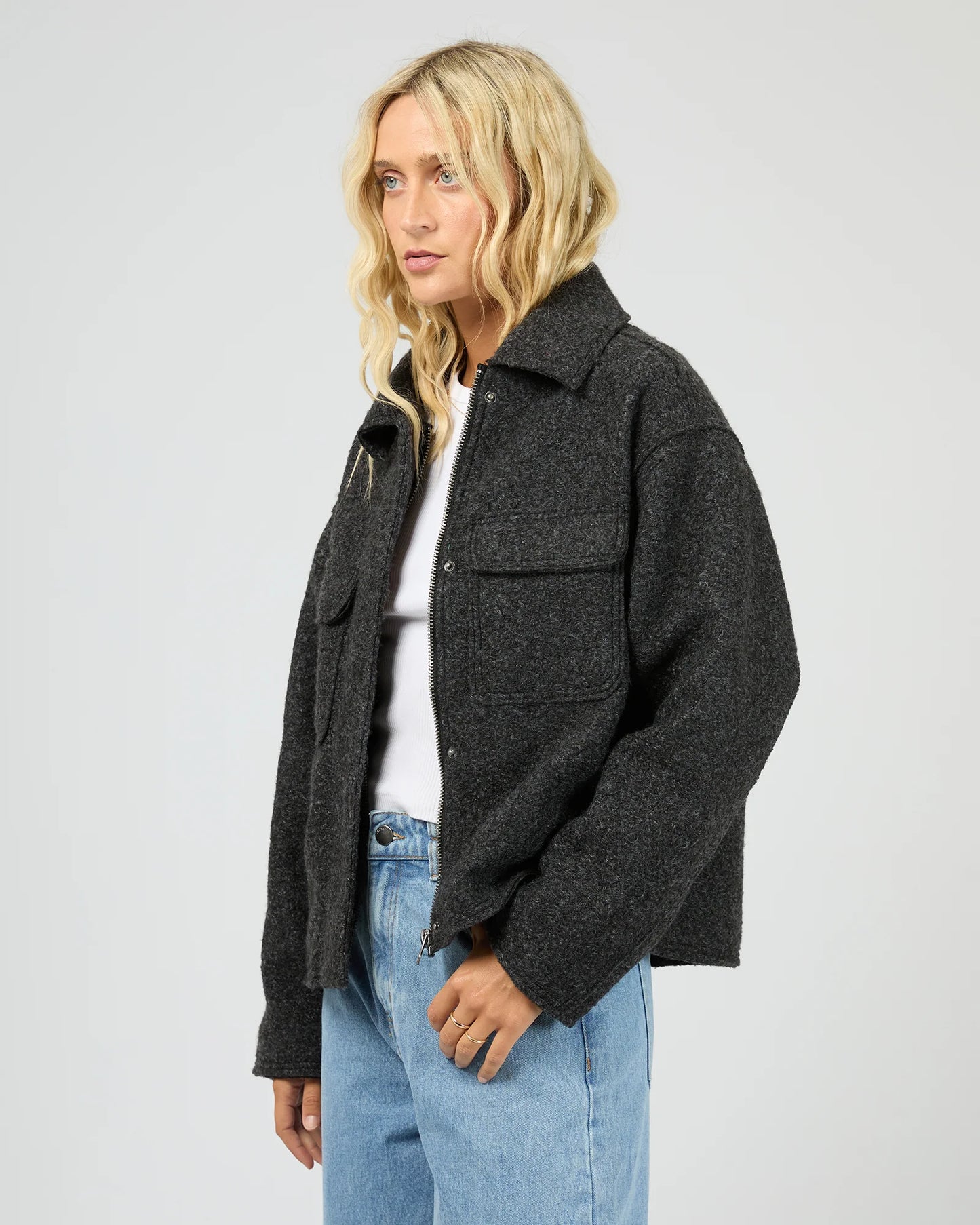 All About Eve Lane Jacket | Washed Black