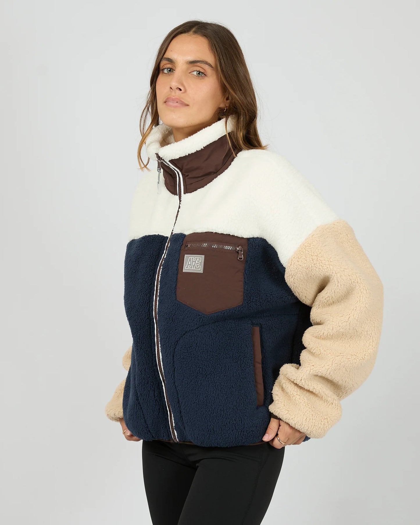 All About eve Active Carson Panel Sherpa | Ink