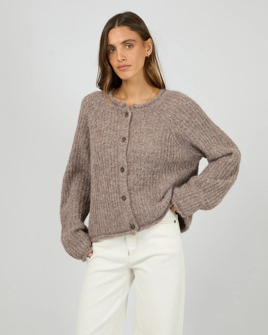 All About Eve Devon Cardigan | Coffee