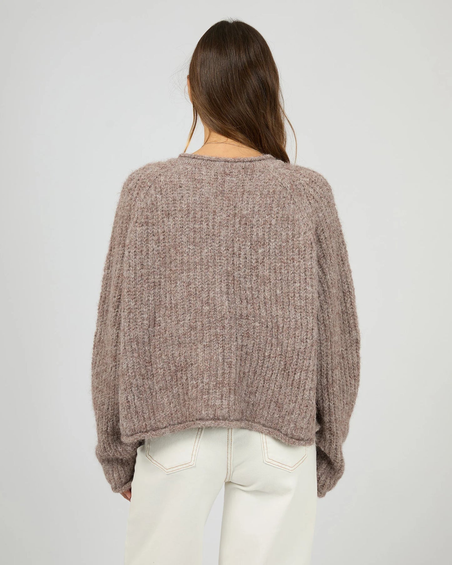 All About Eve Devon Cardigan | Coffee