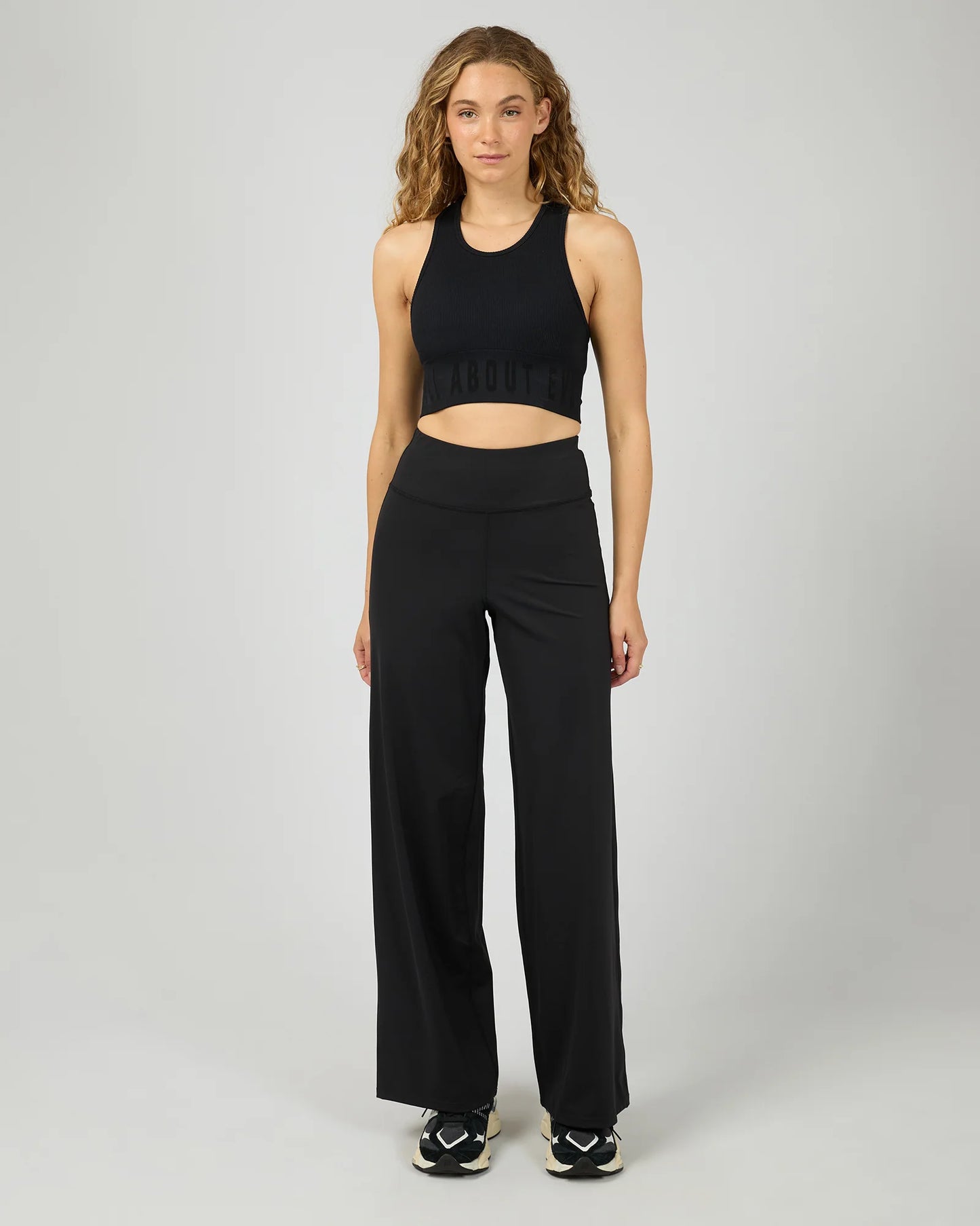 All About Eve Active Studio Wide Leg Pant | Black