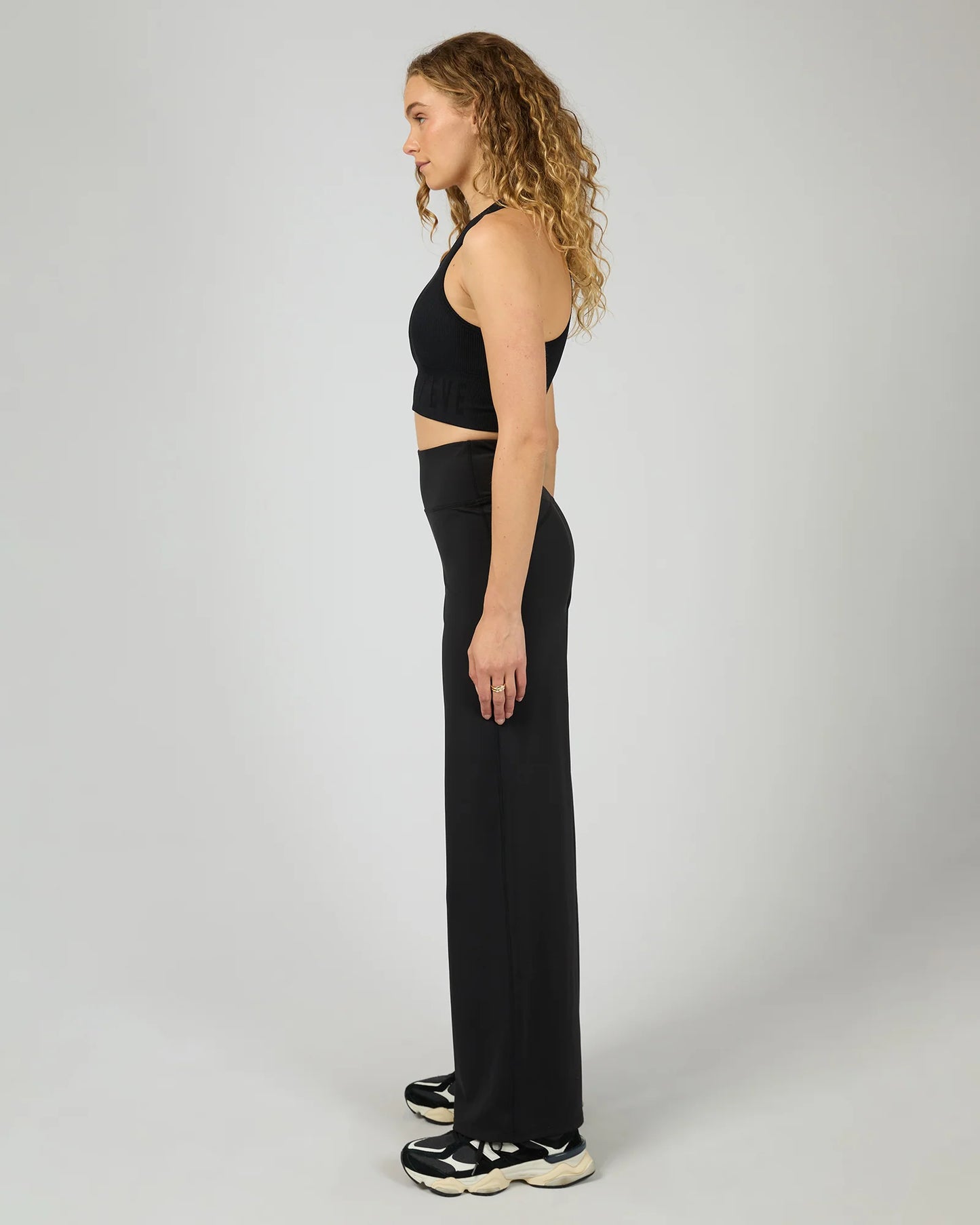 All About Eve Active Studio Wide Leg Pant | Black