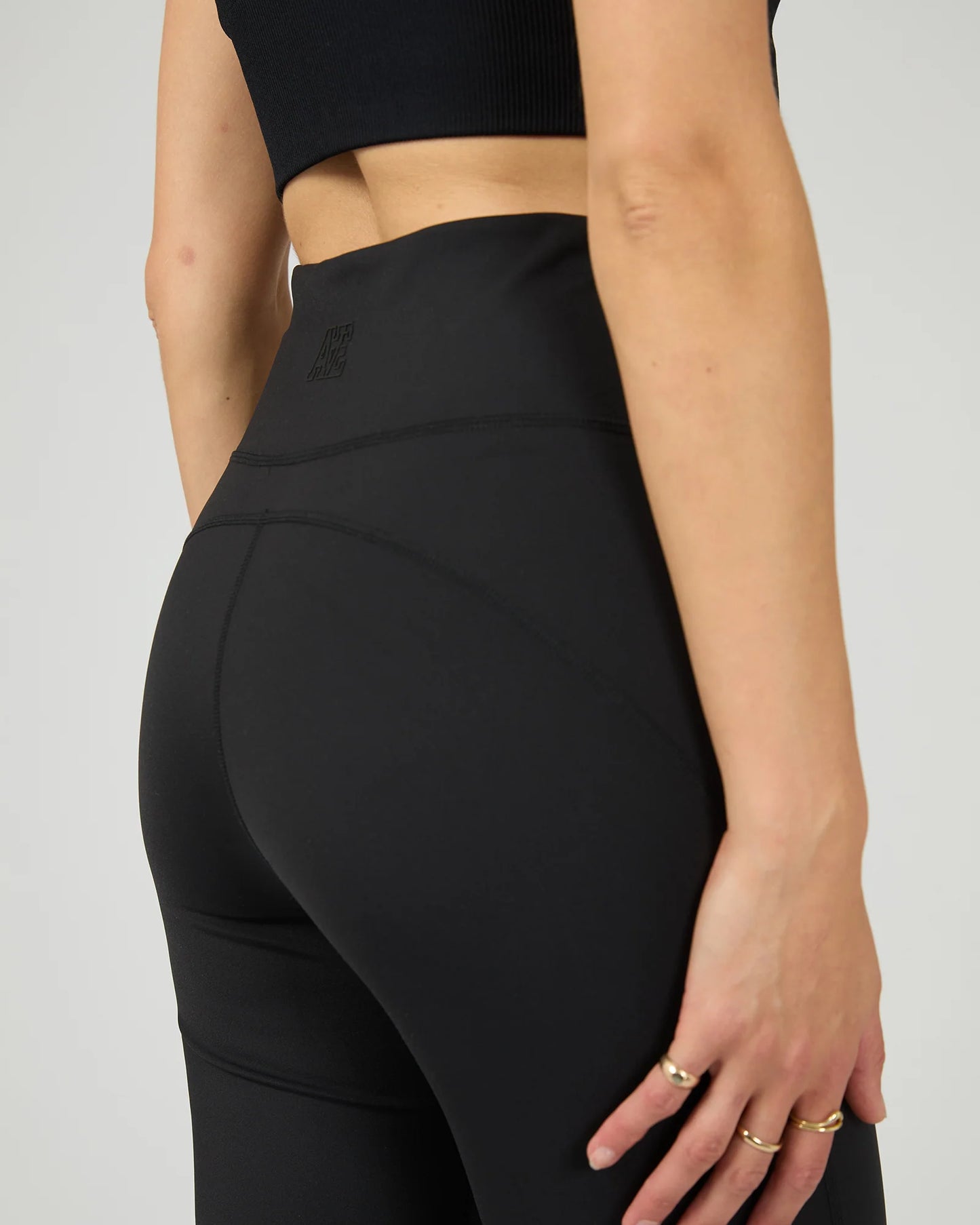 All About Eve Active Studio Crop Flare | Black