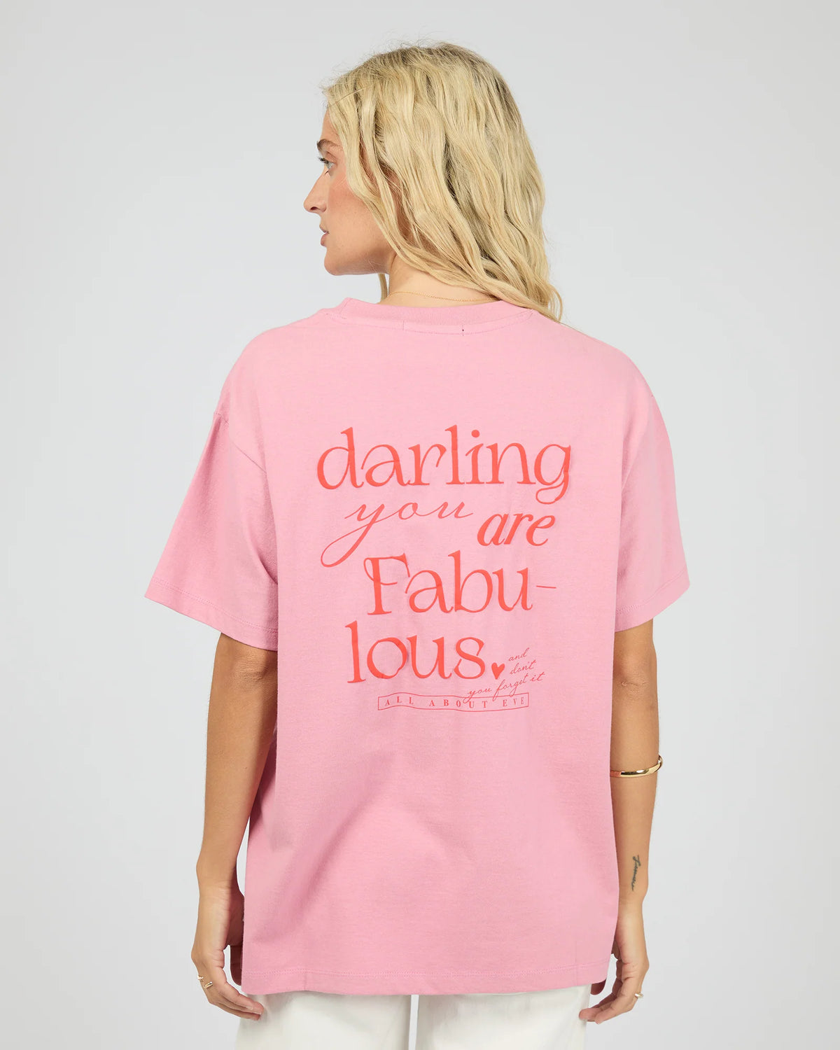 All About Eve You Are Fabulous Relaxed Tee | Orchid