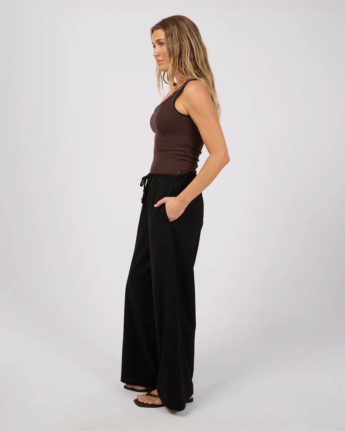 All About Eve Petra Drawstring Pant | Black