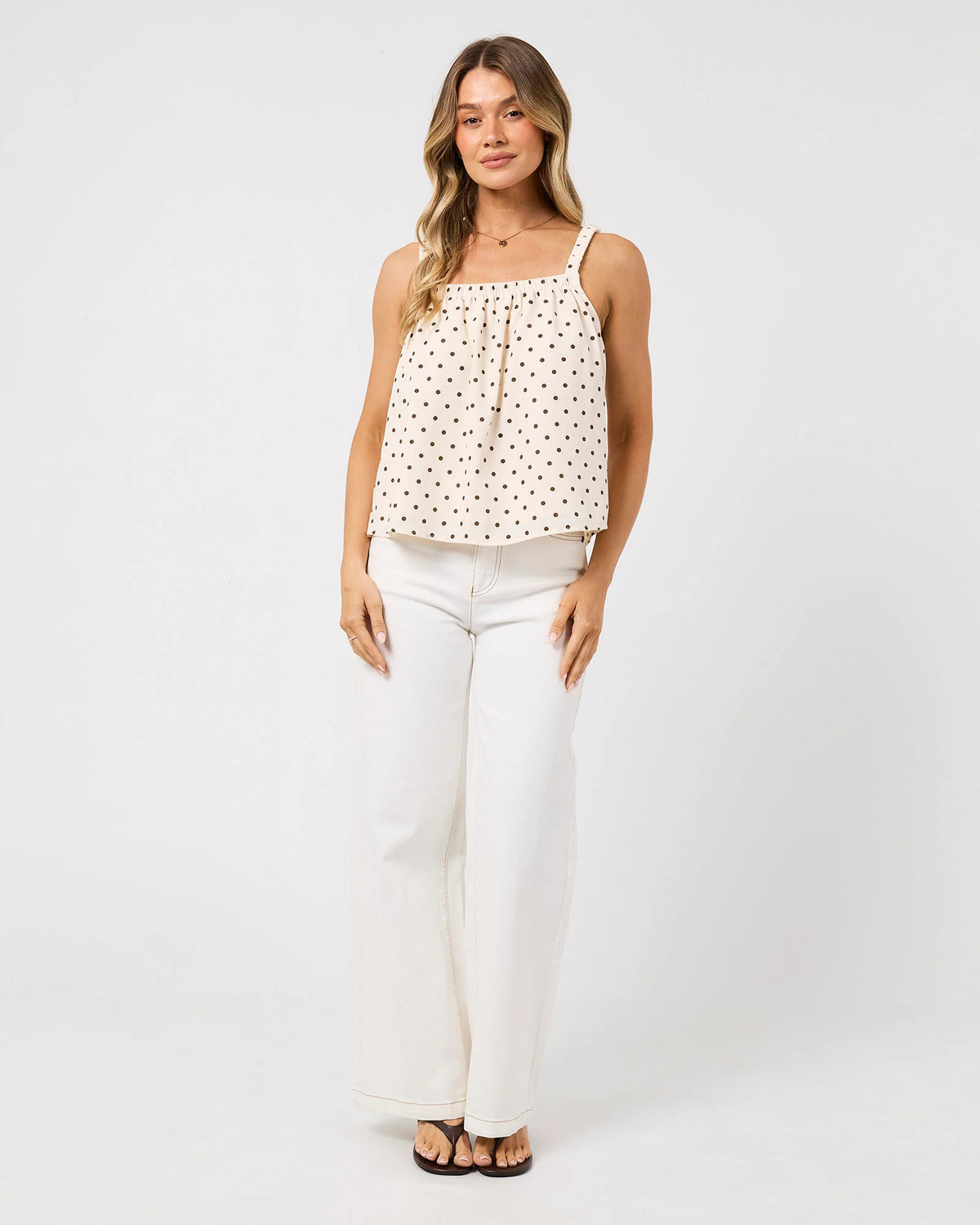 All About Eve Imani Top | Vanilla