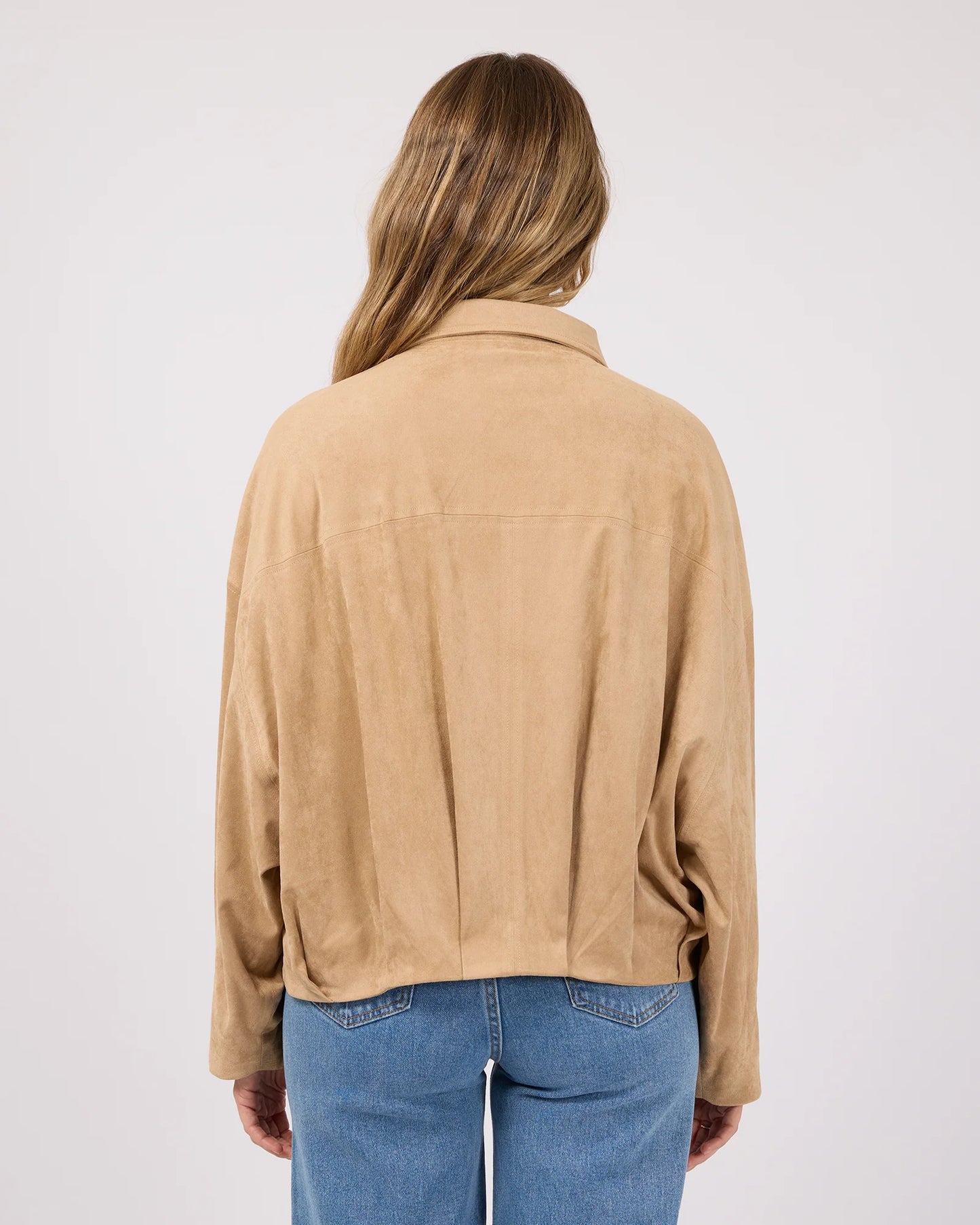 All About Eve Haze Suede Jacket | Latte