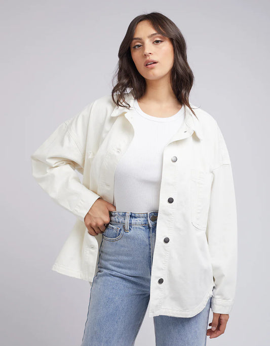 ALL ABOUT EVE DALE SHACKET VINTAGE WHITE