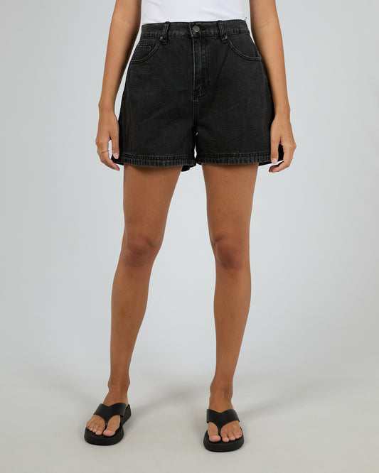 ALL ABOUT EVE JOSIE SHORT WASHED BLACK