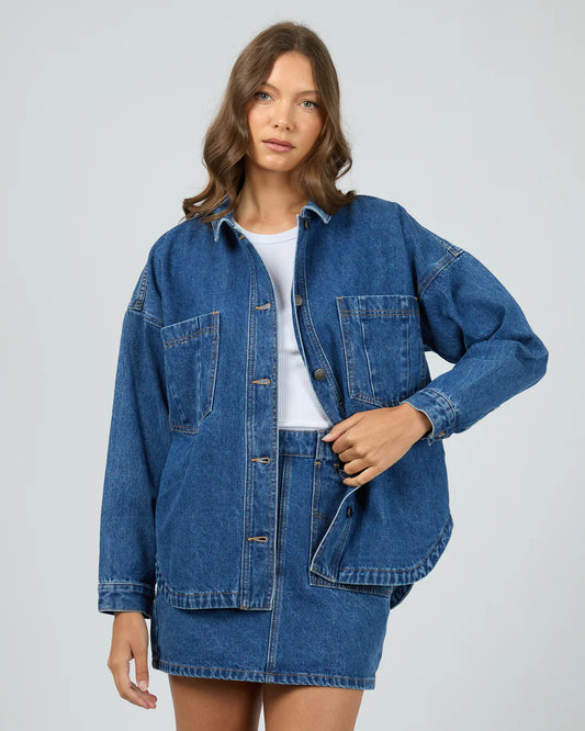 All About Eve Dale Shacket | Indigo