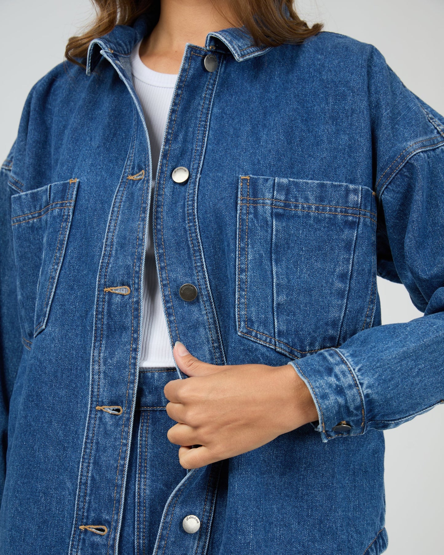 All About Eve Dale Shacket | Indigo
