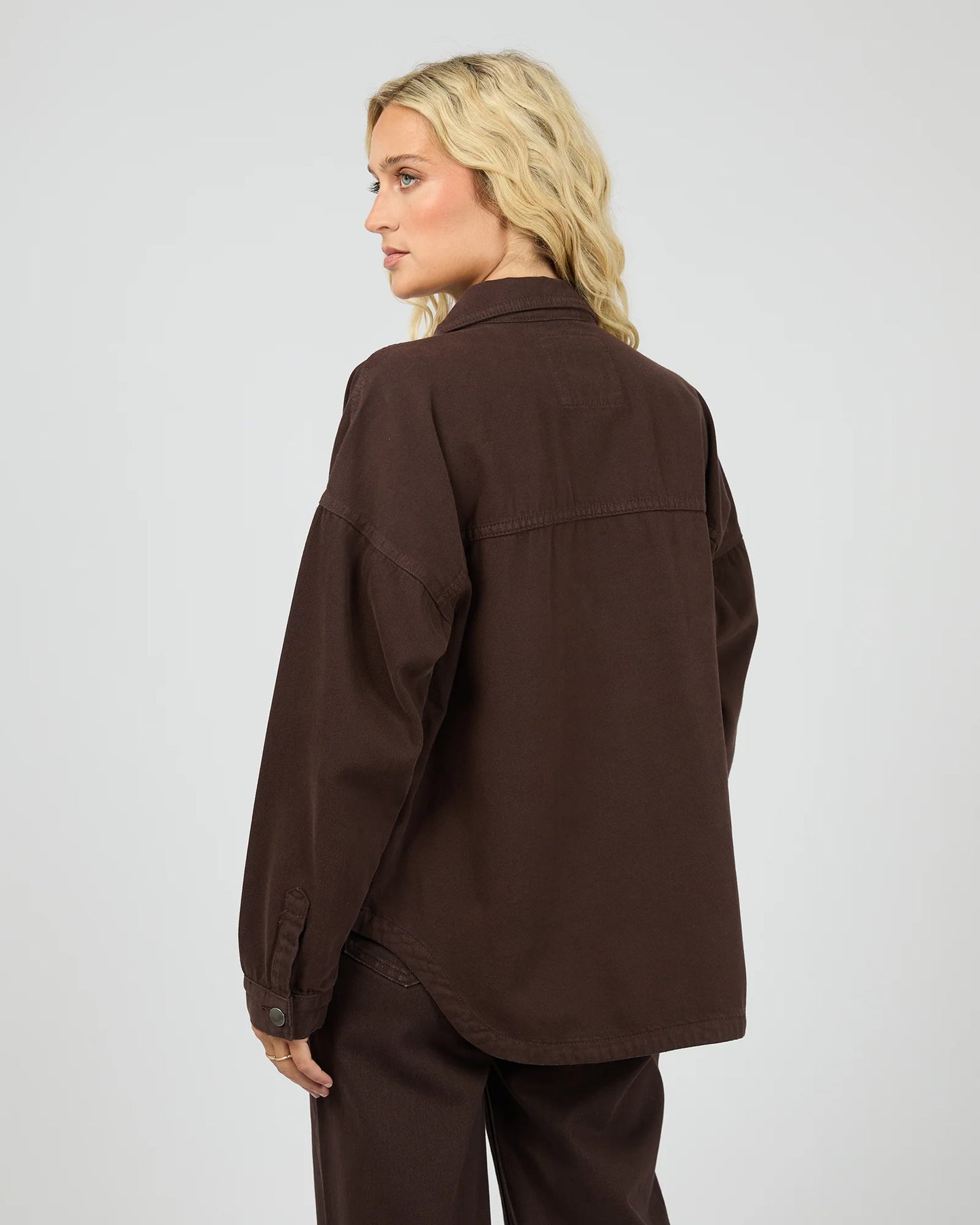 All About Eve Dale Shacket | Brown