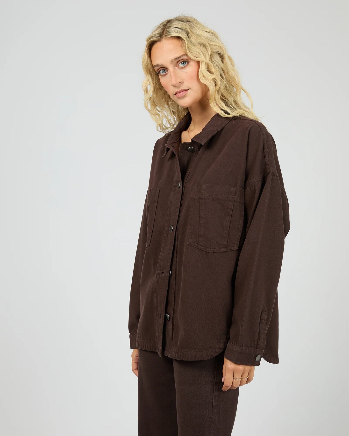 All About Eve Dale Shacket | Brown