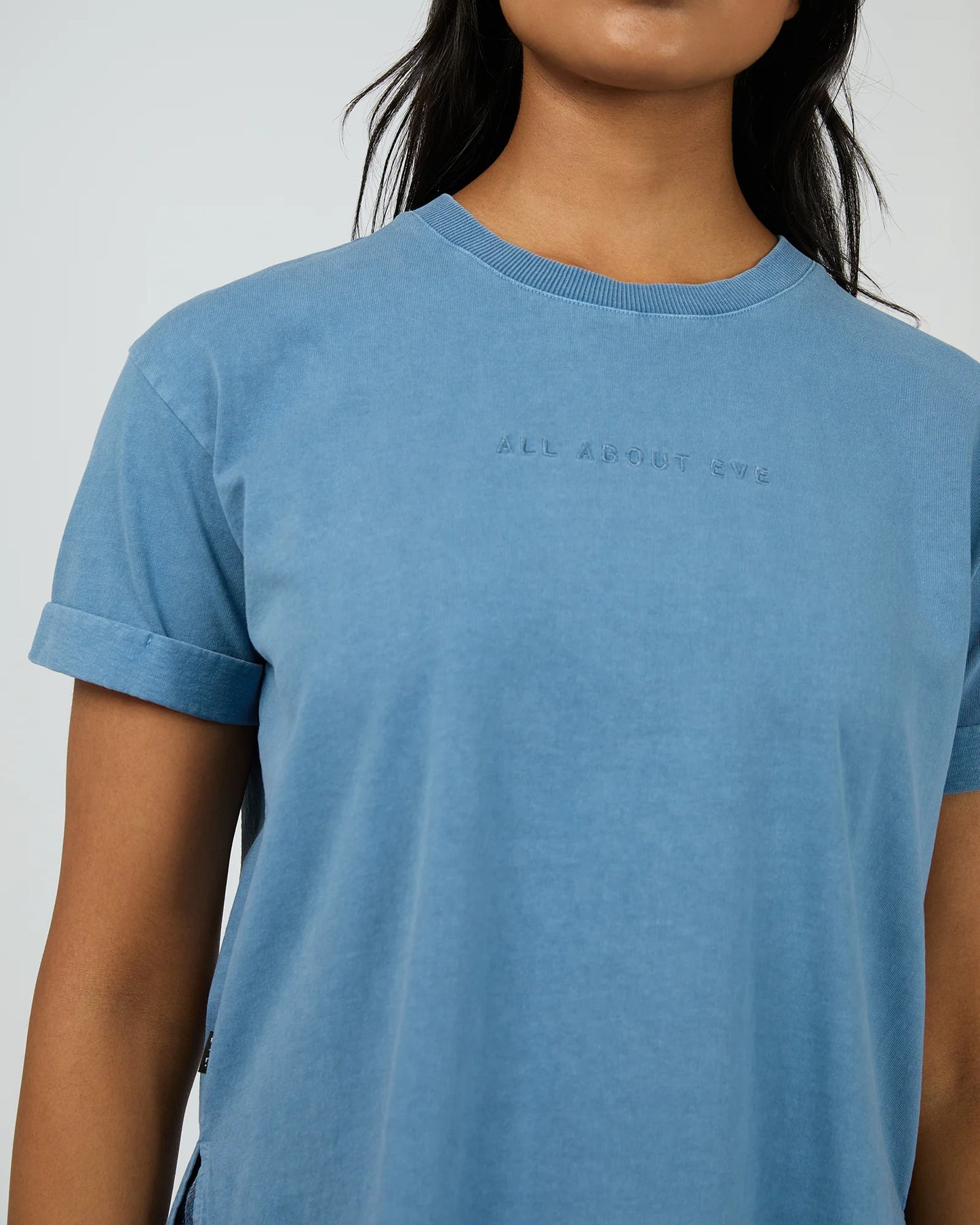 ALL ABOUT EVE AAE WASHED TEE DENIM