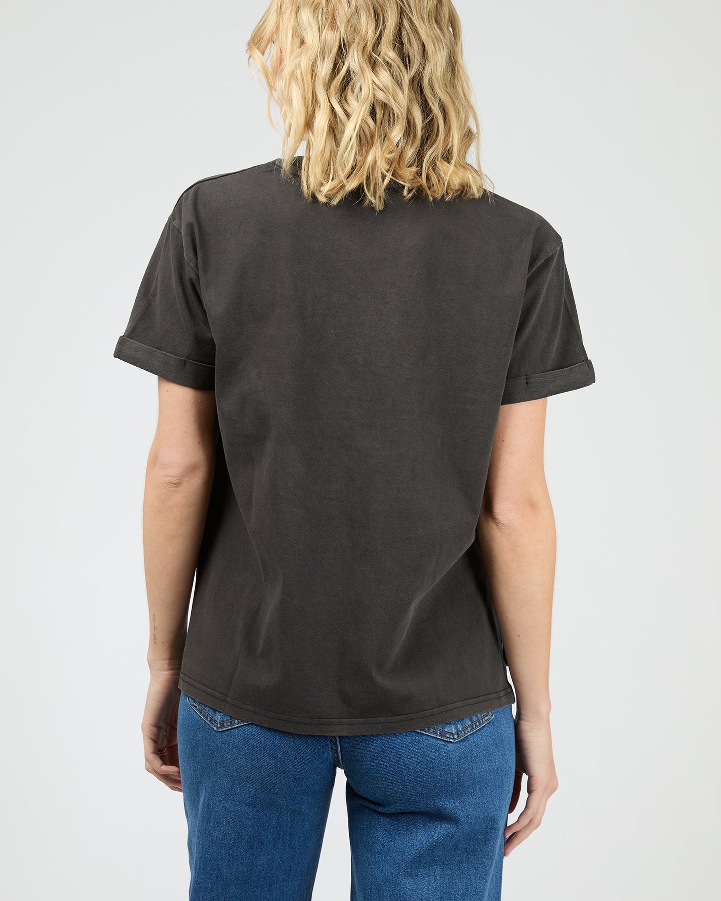 All About Eve Active Washed Tee | Washed Black