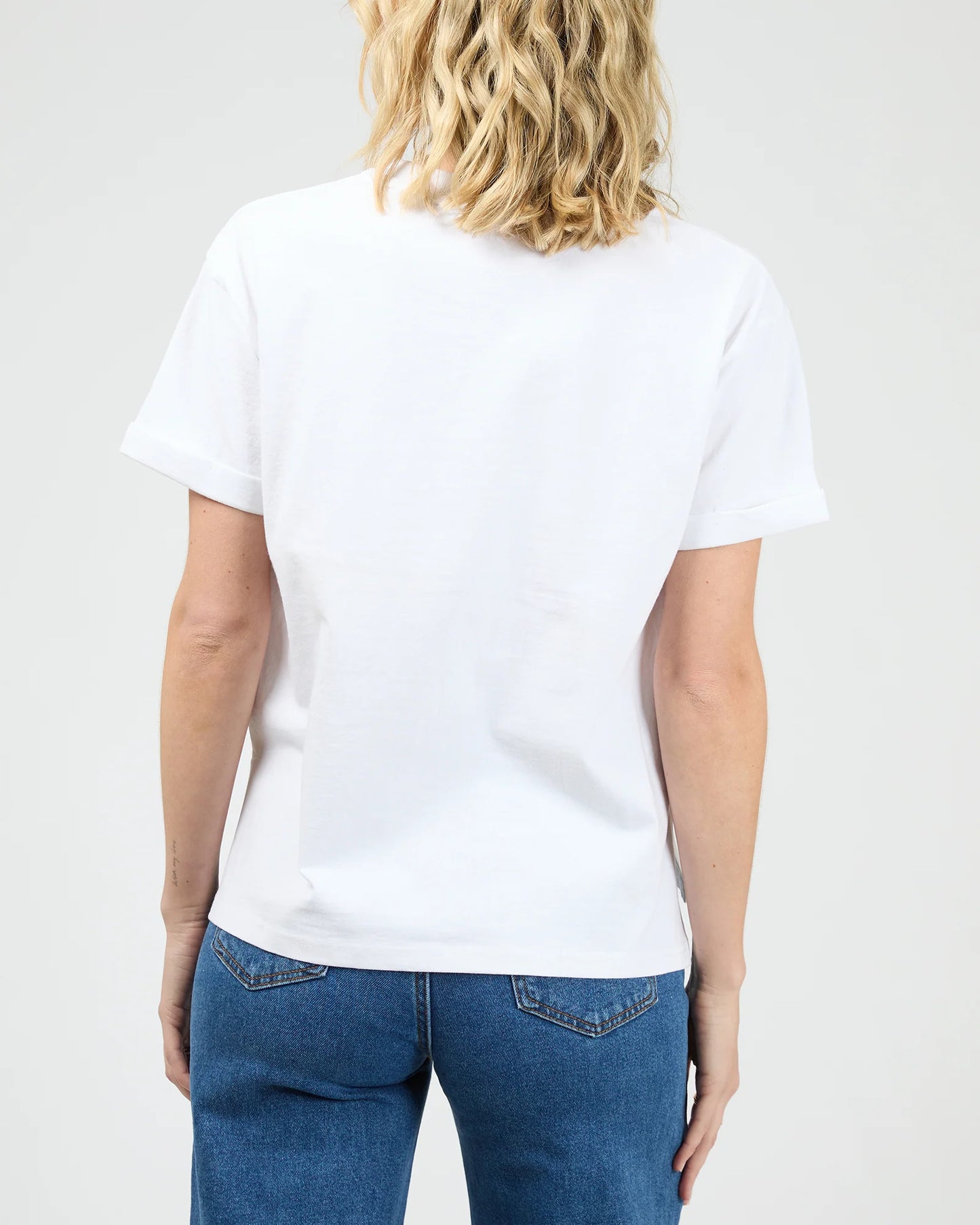 All About Eve Washed Tee | White