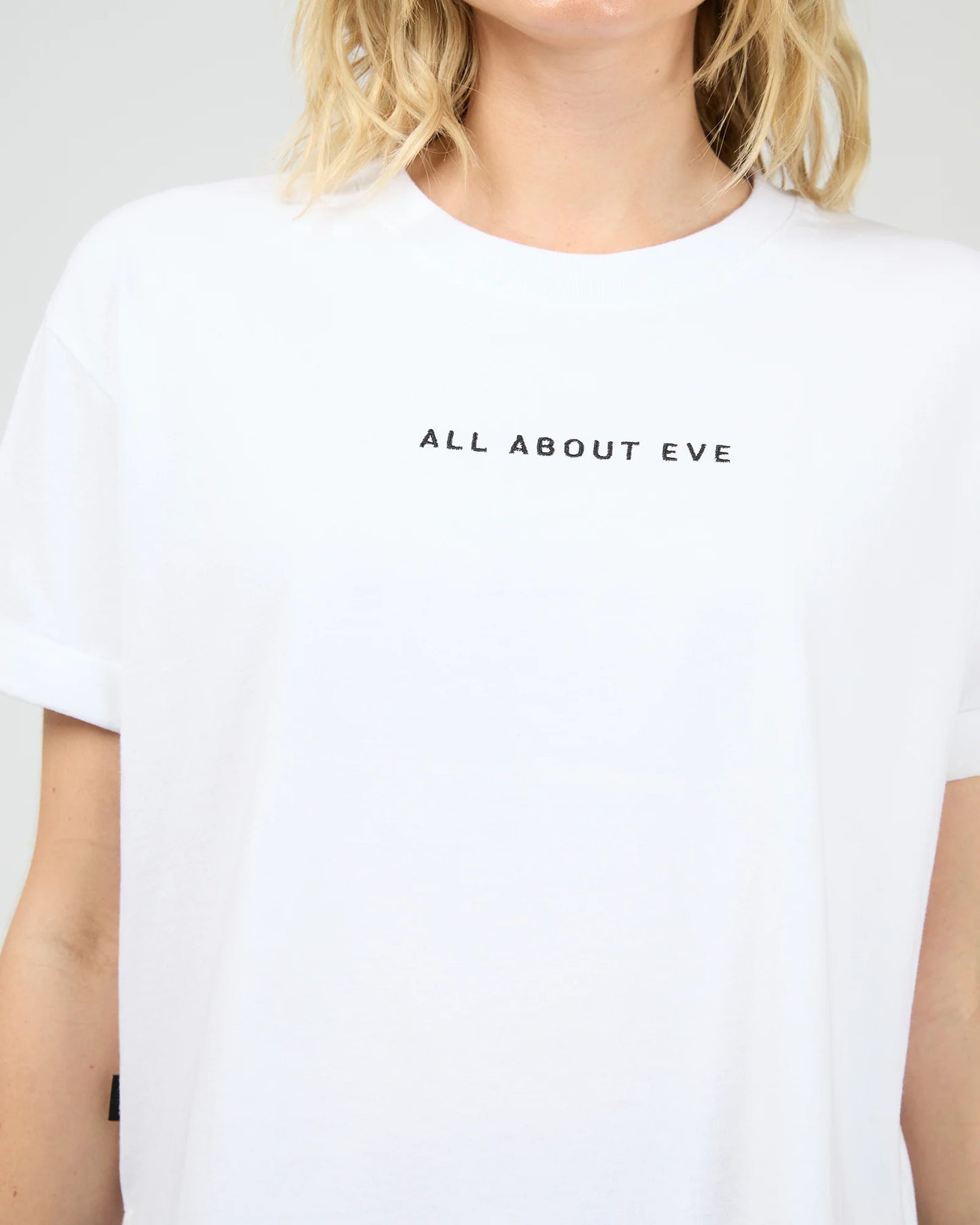 All About Eve Washed Tee | White