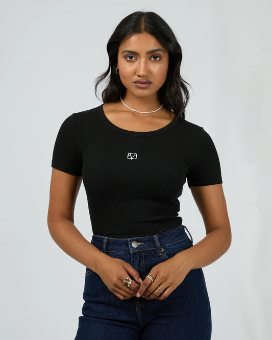 ALL ABOUT EVE ICON TEE BLACK