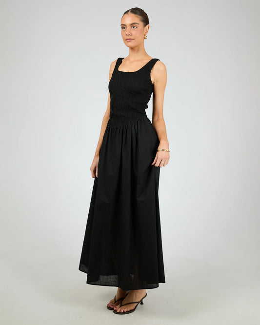 ALL ABOUT EVE ESSENTIAL MAXI DRESS BLACK