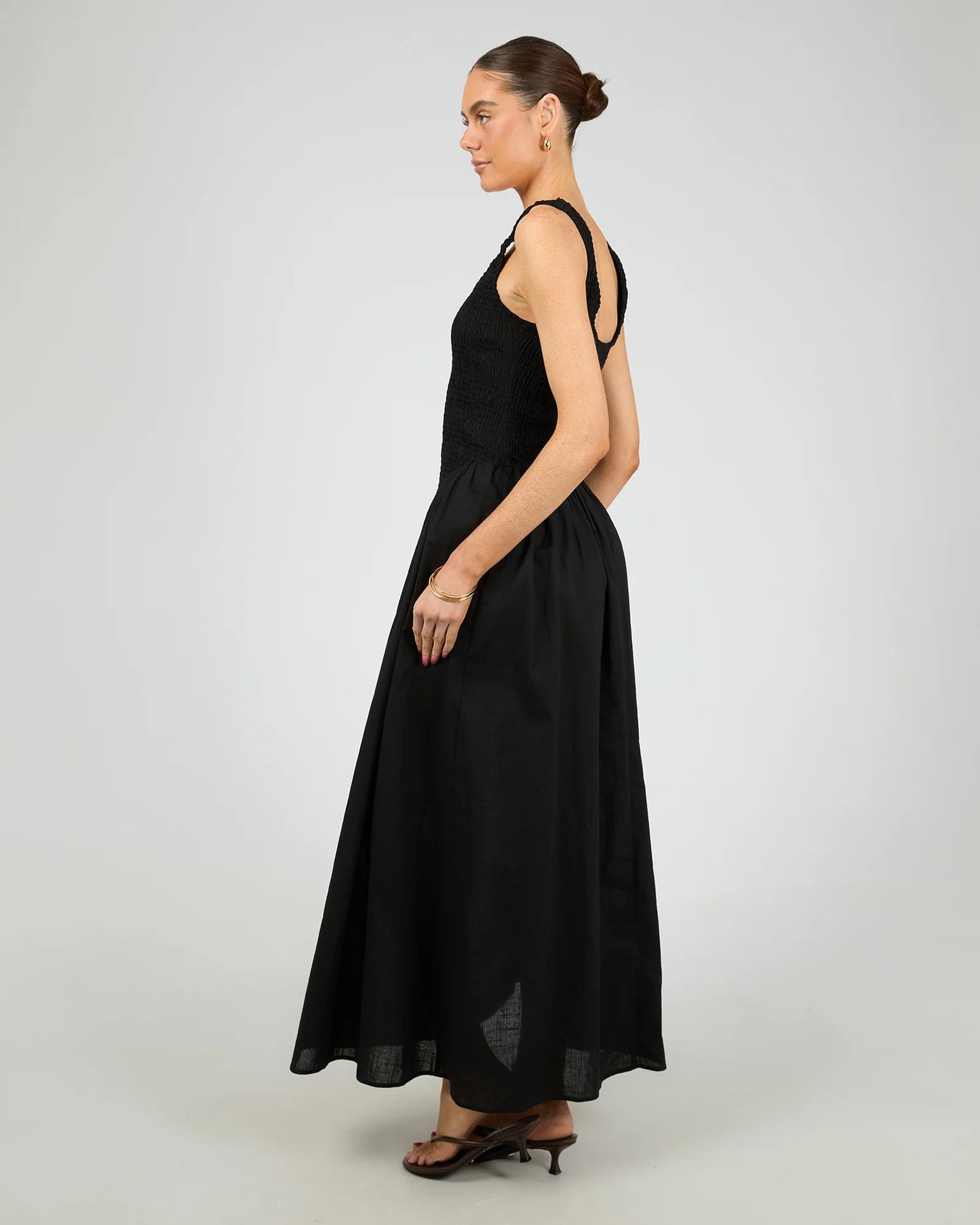 ALL ABOUT EVE ESSENTIAL MAXI DRESS BLACK