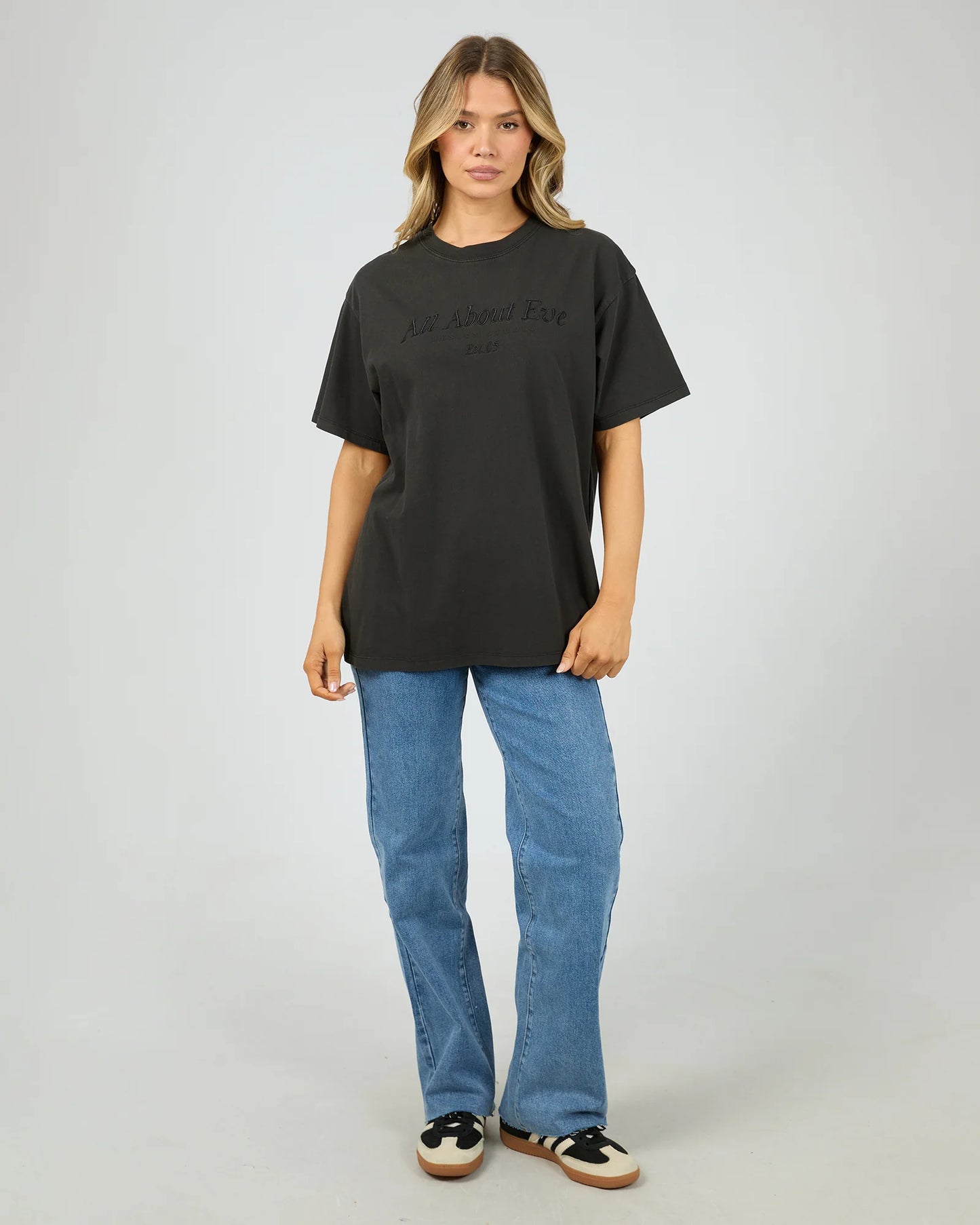 All About Eve Timeless Tee | Washed Black