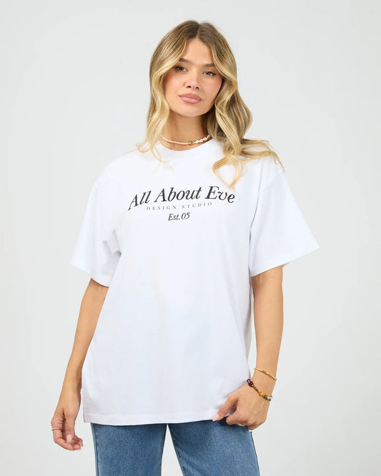 All About Eve Timeless Tee | White