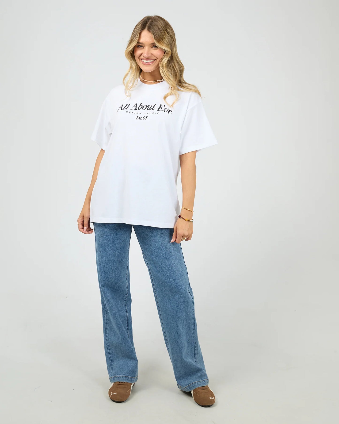 All About Eve Timeless Tee | White