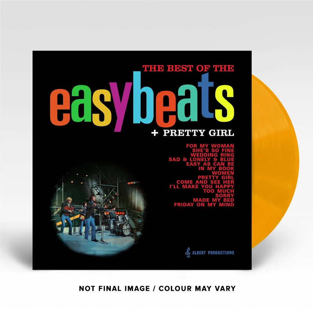 THE EASYBEATS THE BEST OF ORANGE LP