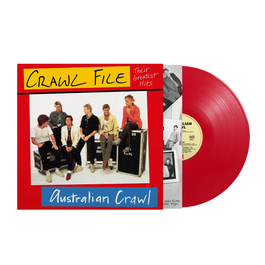 AUSTRALIAN CRAWL CRAWL FILE RED LP