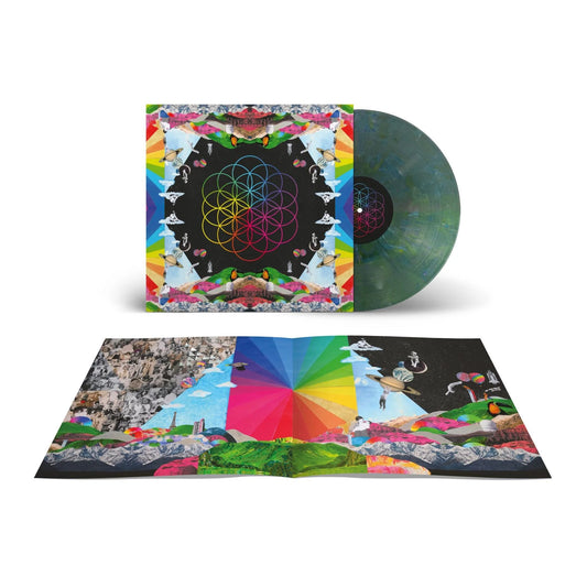COLDPLAY A HEAD FULL OF DREAMS LIMITED EDITION COLOURED LP