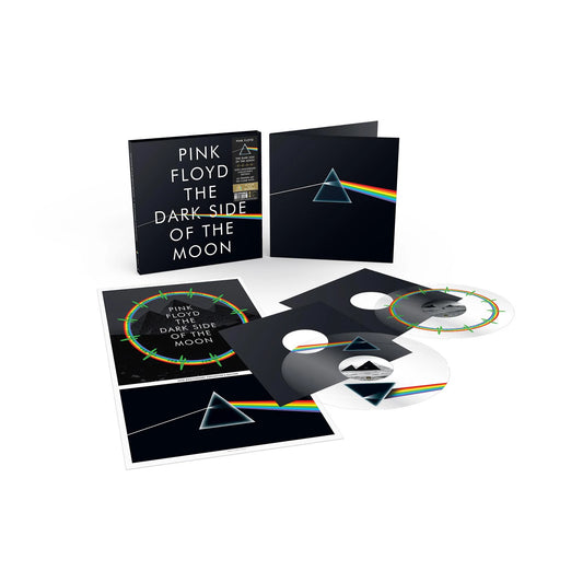 PINK FLOYD THE DARK SIDE OF THE MOON 50TH ANNIVERSARY COLLECTORS EDITION UV PRINTED ART LP