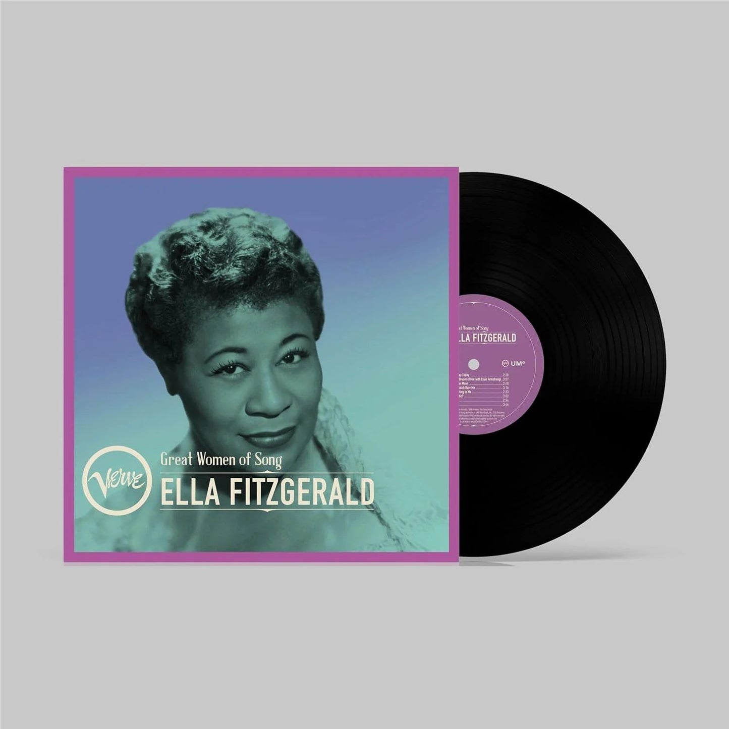 ELLA FITZGERALS GREAT WOMEN OF SONG LP