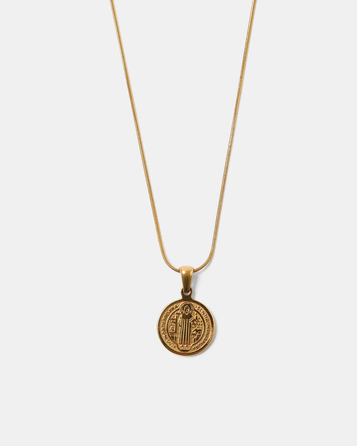 Milla Hart Myra Coin Pendant Necklace | Gold
