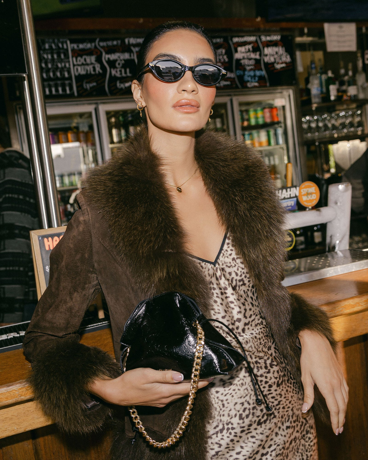Milla Hart Alva Sunglasses | Black