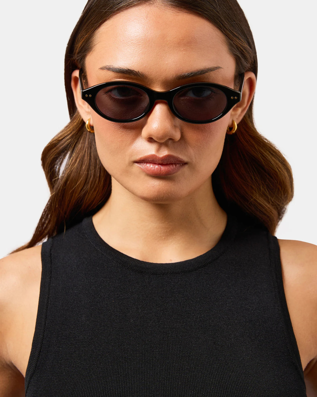 Milla Hart Alva Sunglasses | Black