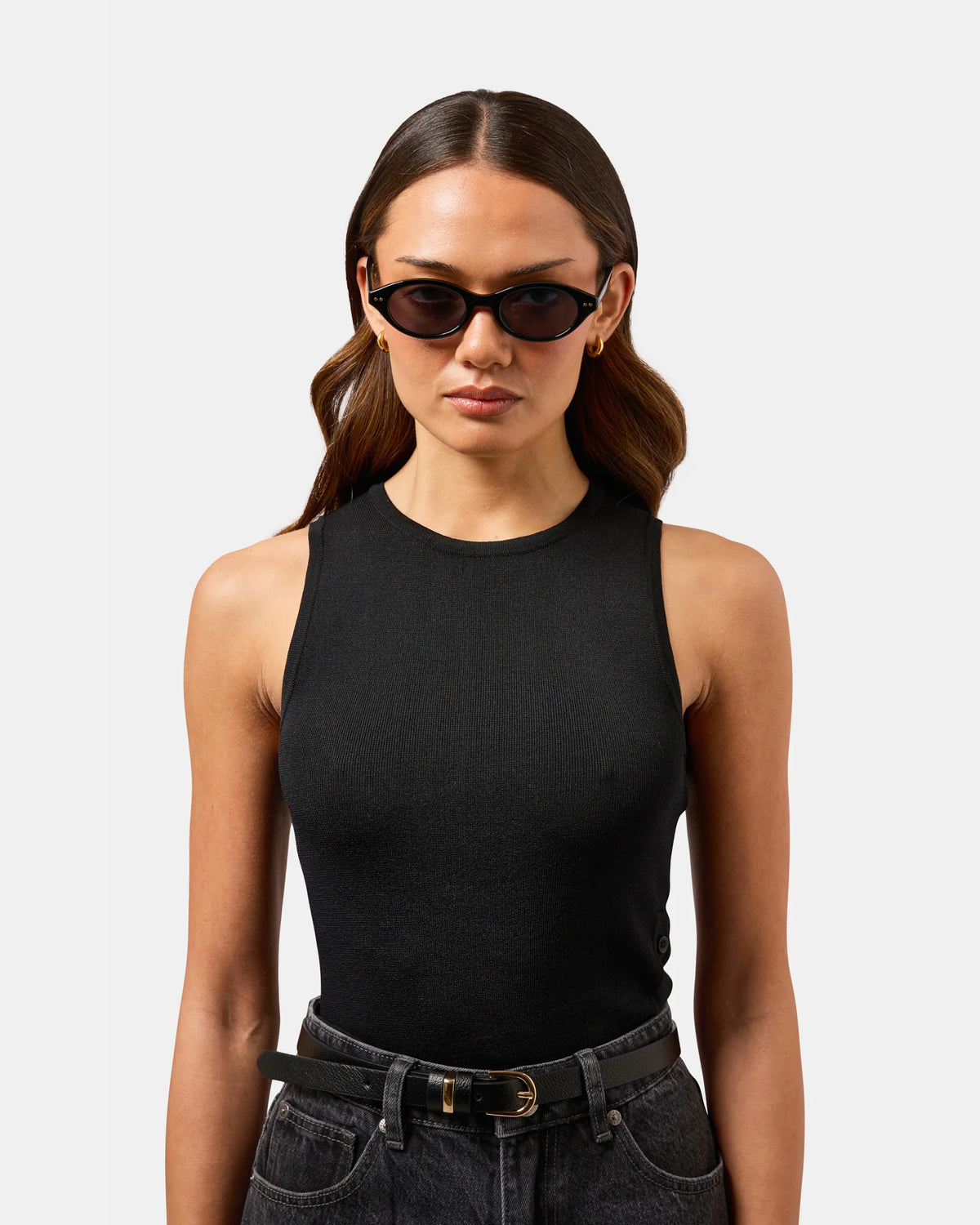 Milla Hart Alva Sunglasses | Black