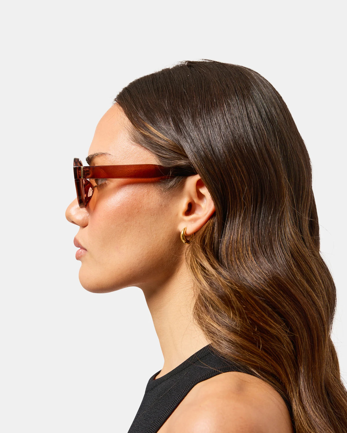 Milla Hart Maja Sunglasses | Amber