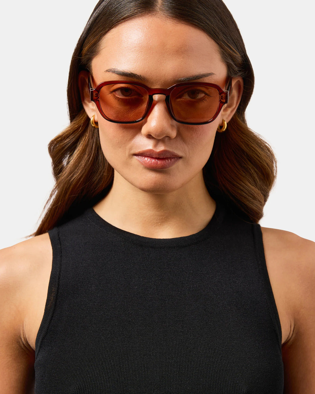 Milla Hart Maja Sunglasses | Amber