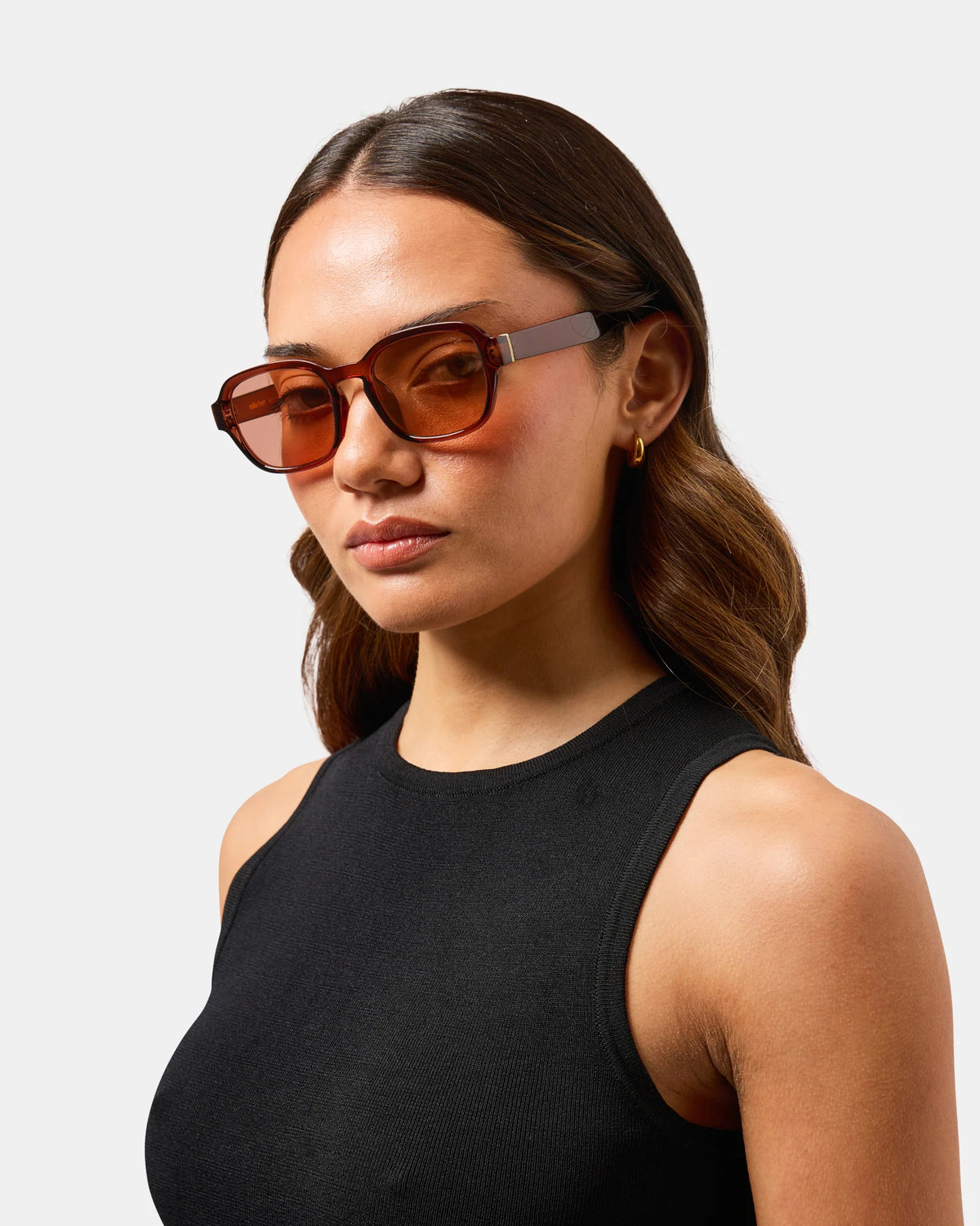 Milla Hart Maja Sunglasses | Amber