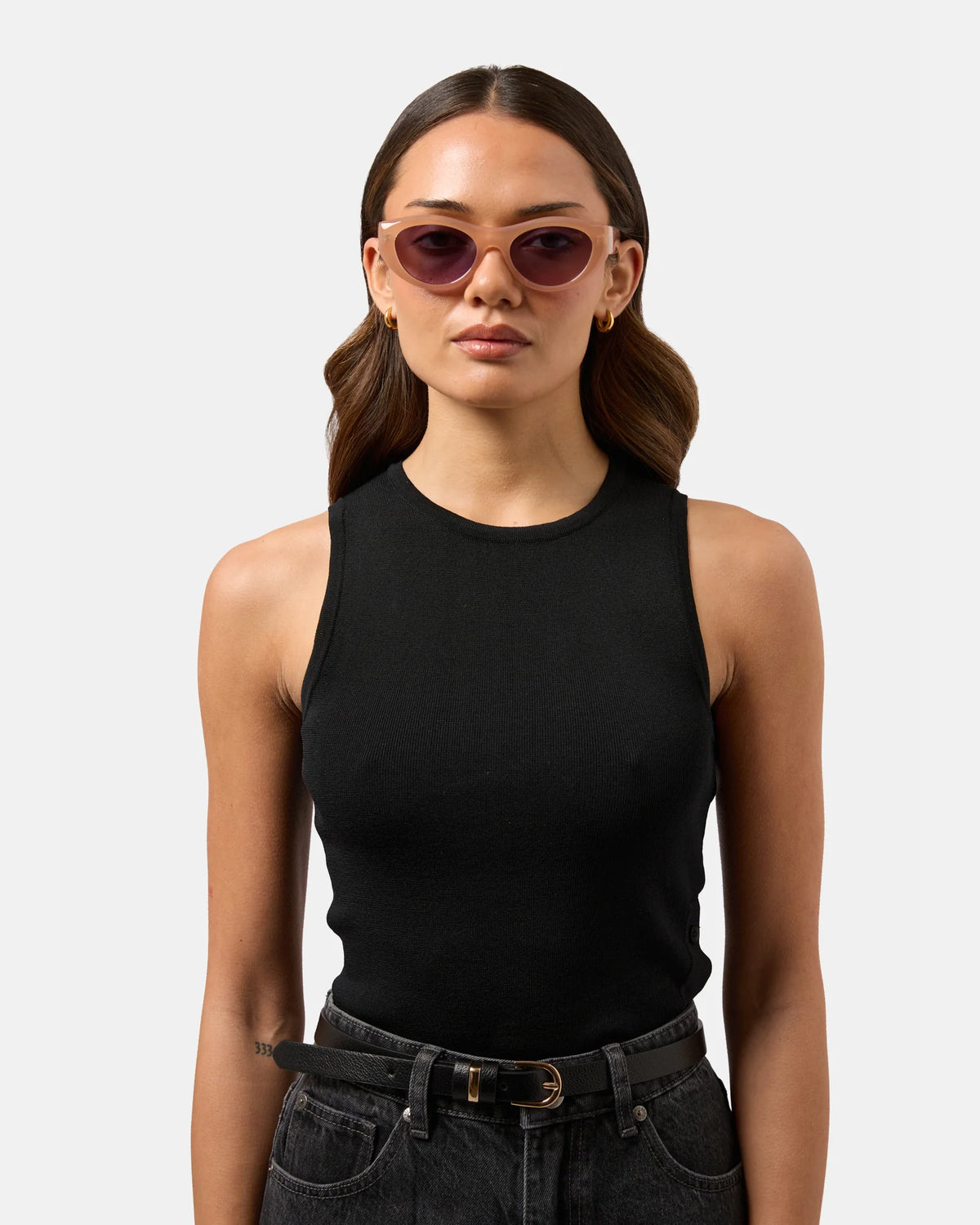 Milla Hart Nora Sunglasses | Bone