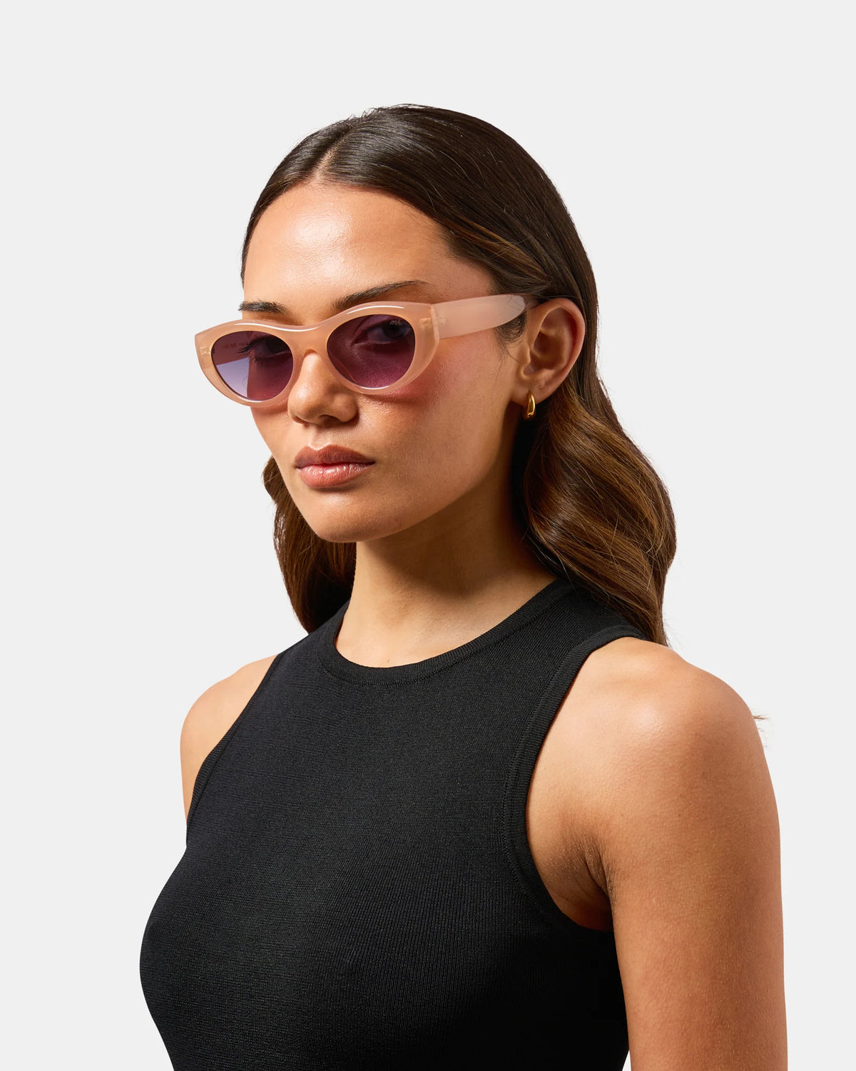 Milla Hart Nora Sunglasses | Bone