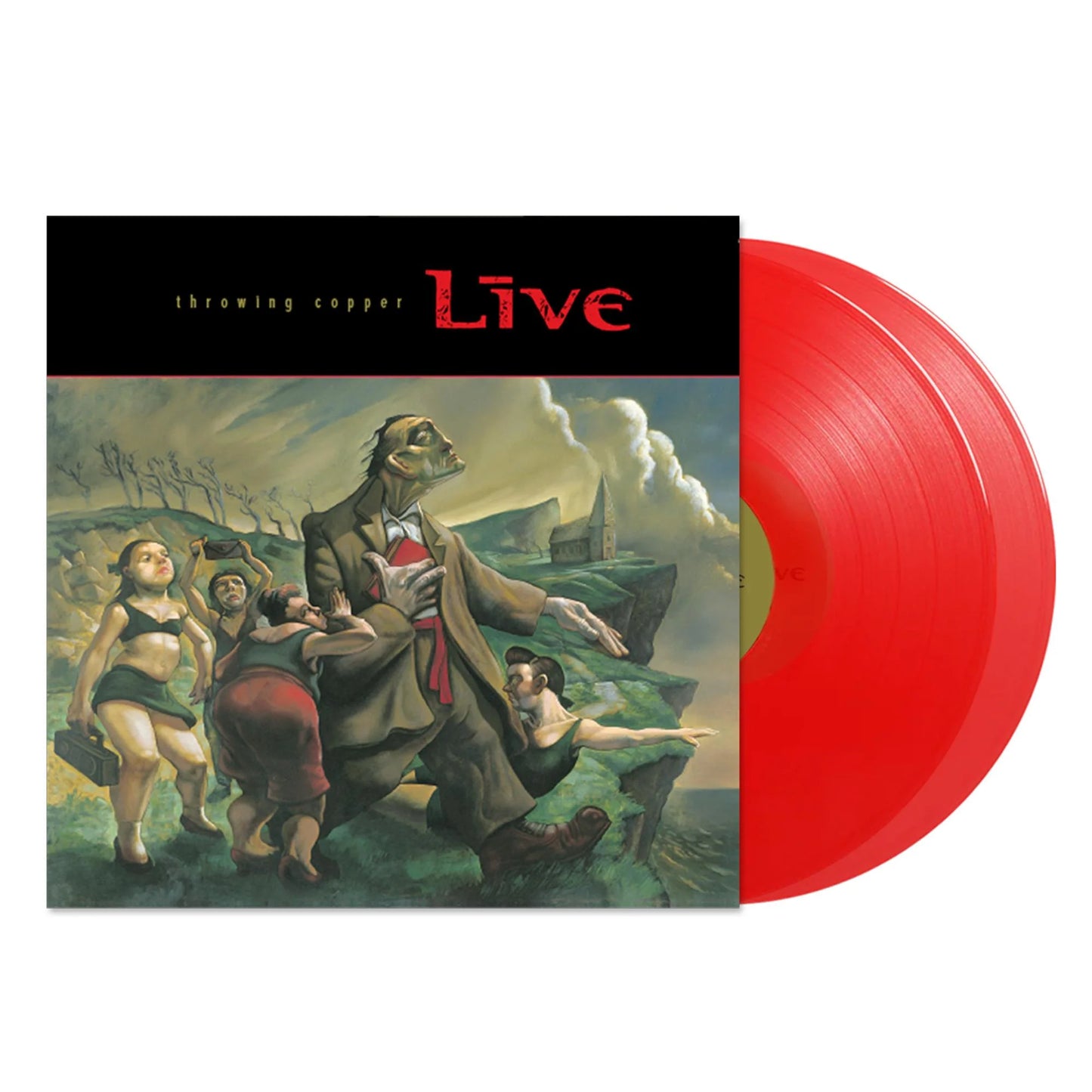 LIVE THROWING COOPER AU EXCLUSIVE TRANSPARENT RED 2 LP