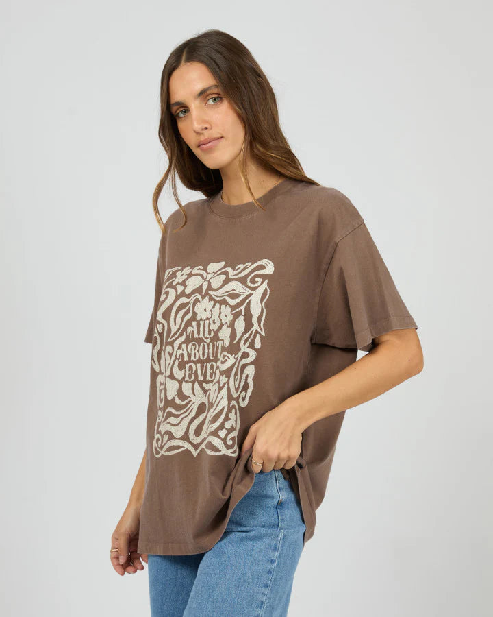 All About Eve Fields Relaxed Tee | Coffee