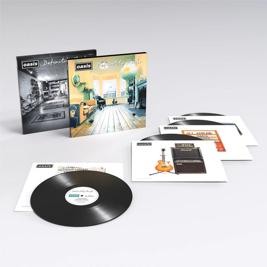 OASIS DEFINITELY MAYBE 30TH ANNIVERSARY DELUXE 4LP