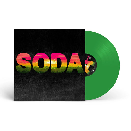 THE RUBENS SODA FLURO GREEN TRANSPARENT LP