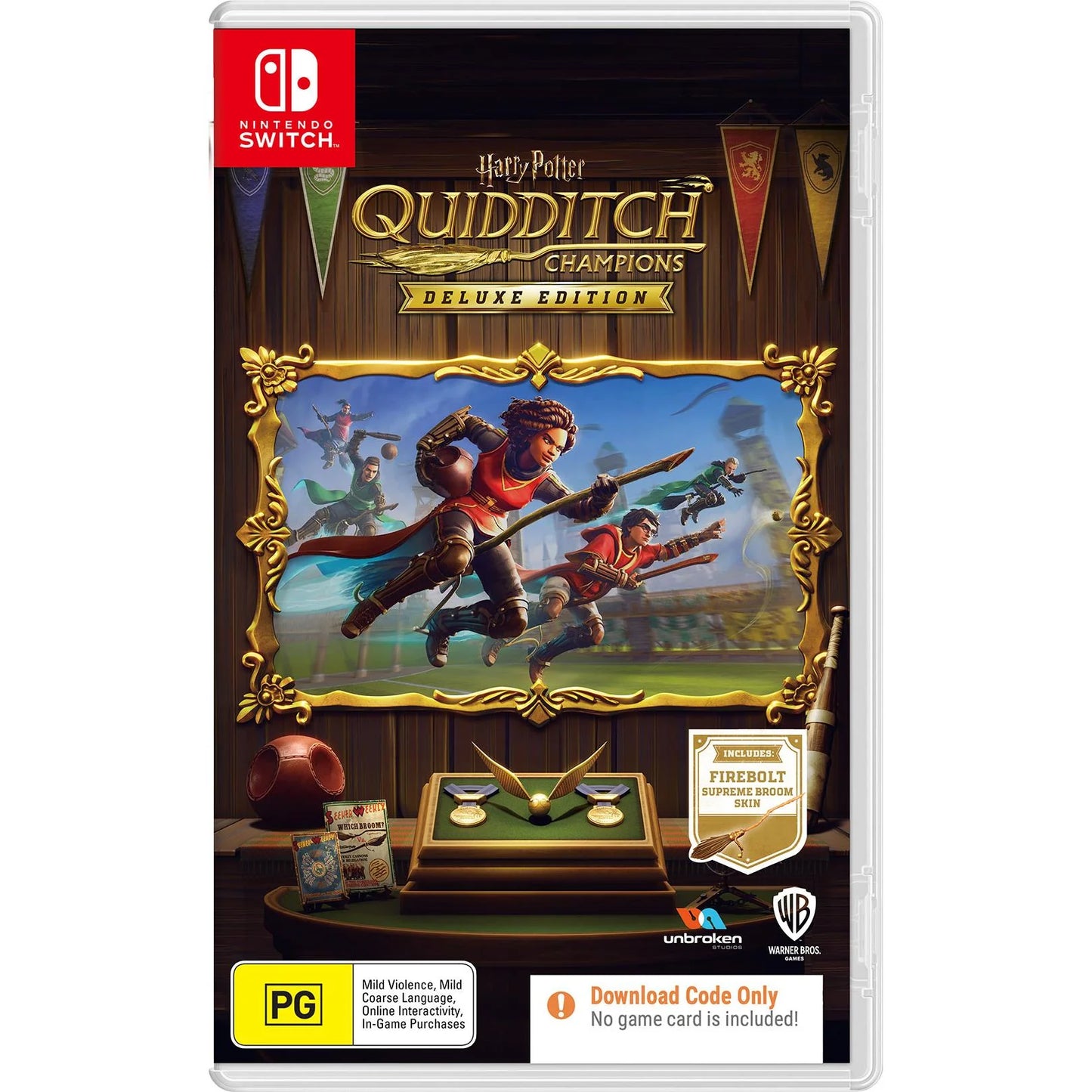 Nintendo Switch Harry Potter Quidditch Champions Deluxe Edition