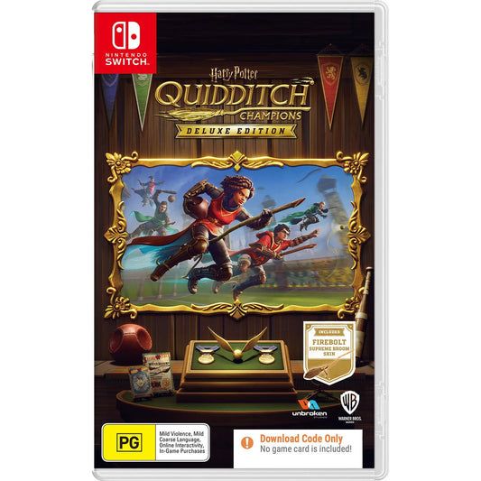 Nintendo Switch Harry Potter Quidditch Champions Deluxe Edition