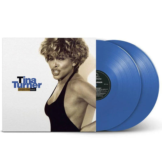 TINA TURNER SIMPLY THE BEST BLUE VINYL 2LP